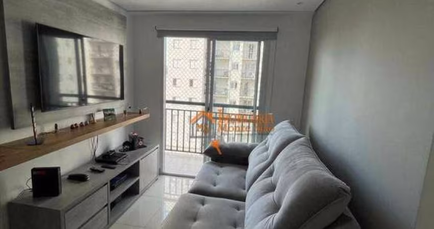 Apartamento com 2 dormitórios à venda, 52 m² por R$ 380.000,00 - Vila Augusta - Guarulhos/SP