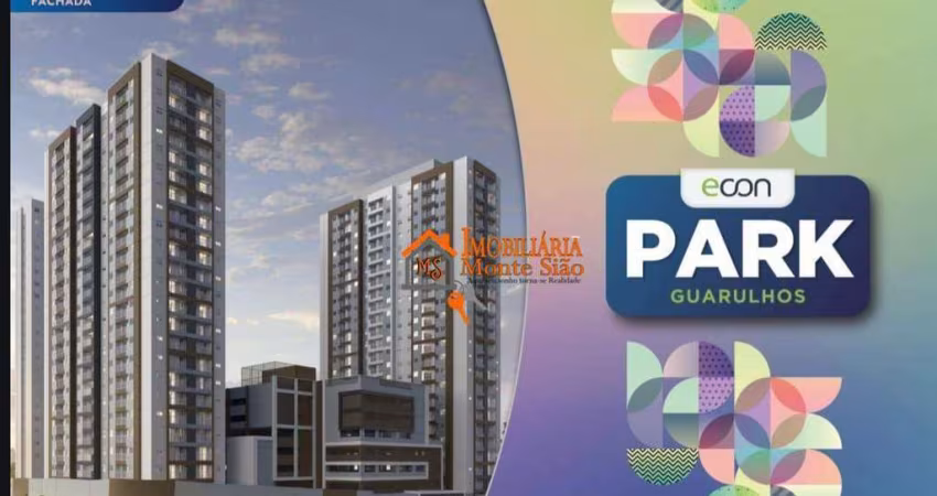 Apartamento com 1 dormitório à venda, 43 m² por R$ 350.000,00 - Vila Augusta - Guarulhos/SP