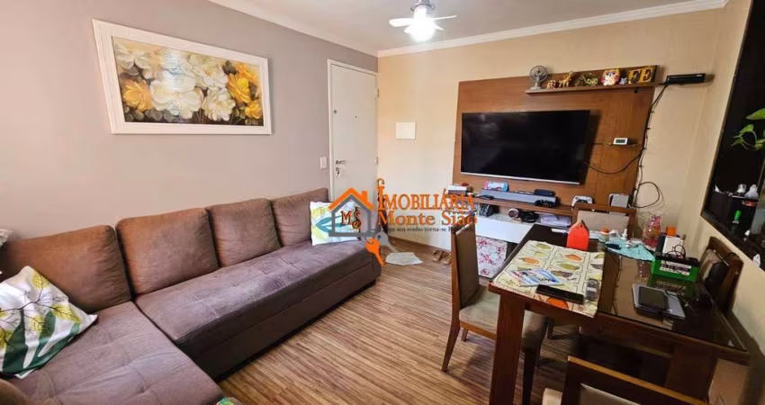 Apartamento com 2 dormitórios à venda por R$ 288.000,00 - Taboão - Guarulhos/SP