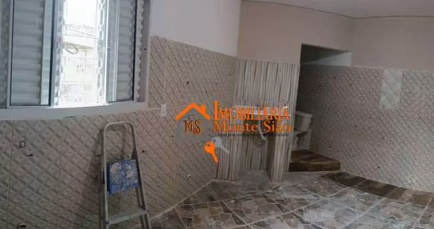 Kitnet com 1 dormitório para alugar, 25 m² por r$ 892,00/mês - jardim adriana - guarulhos/sp