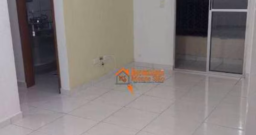 Apartamento com 2 dormitórios para alugar, 62 m² por R$ 2.010,00/mês - Vila Imaculada - Guarulhos/SP