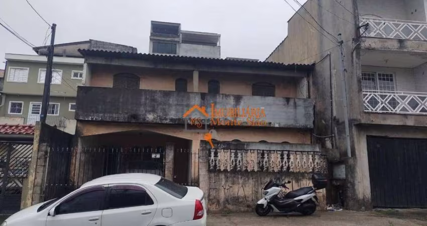 Casa com 6 dormitórios, 200 m² - venda por R$ 750.000,00 ou aluguel por R$ 1.900,00/mês - Parque Continental II - Guarulhos/SP