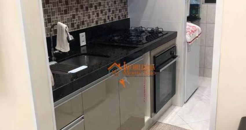 Apartamento com 2 dormitórios à venda, 52 m² por R$ 195.000,00 - Pimentas - Guarulhos/SP