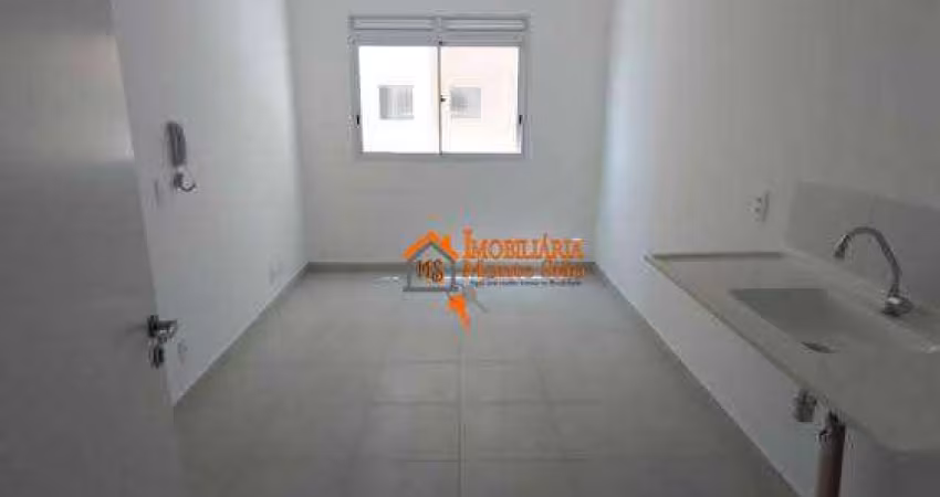 Apartamento com 2 dormitórios para alugar, 32 m² por R$ 1.800,00/mês - Parque Novo Mundo - São Paulo/SP