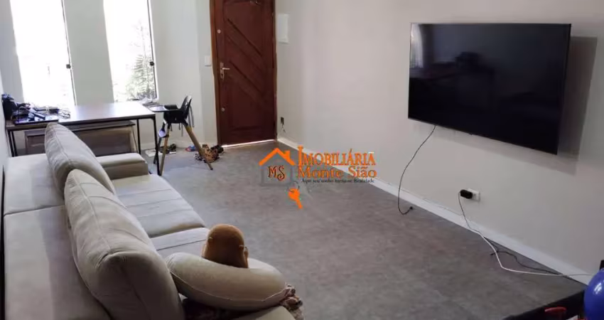 Sobrado com 2 dormitórios à venda, 84 m² por r$ 520.000,00 - vila rosália - guarulhos/sp