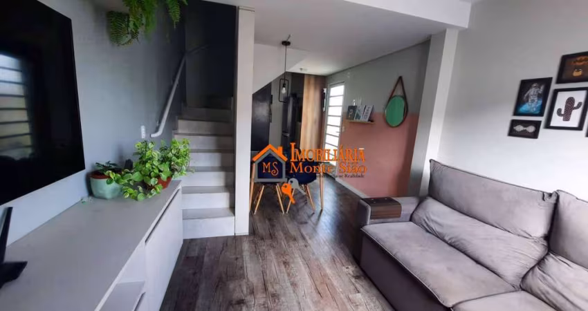 Sobrado com 2 dormitórios à venda, 58 m² por R$ 405.000,00 - Jardim Nova Cidade - Guarulhos/SP