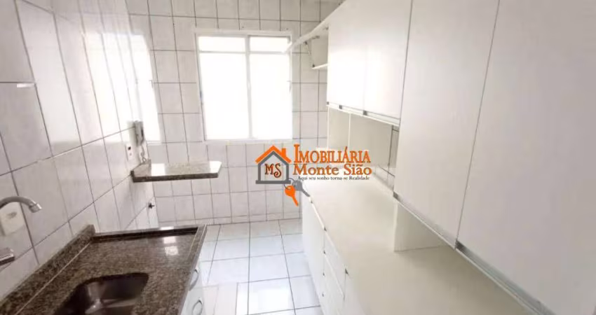 Apartamento com 2 dormitórios à venda, 45 m² por R$ 250.000,00 - Portal dos Gramados - Guarulhos/SP