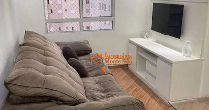 Apartamento com 2 dormitórios à venda, 45 m² por R$ 340.000,00 - Ponte Grande - Guarulhos/SP