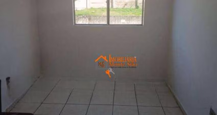 Apartamento com 2 dormitórios, 46 m² - venda por R$ 180.000,00 ou aluguel por R$ 1.280,00/mês - Jardim Nova Cidade - Guarulhos/SP