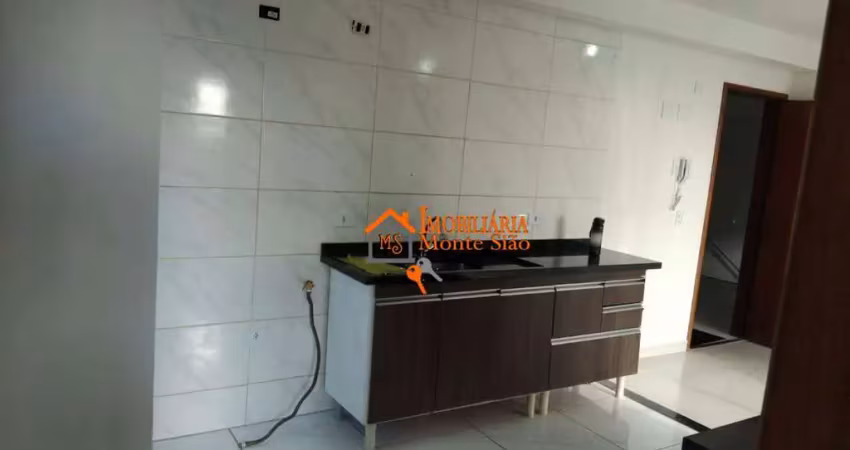 Apartamento com 2 dormitórios para alugar, 49 m² por r$ 1.700,01/mês - jardim silvestre - guarulhos/sp