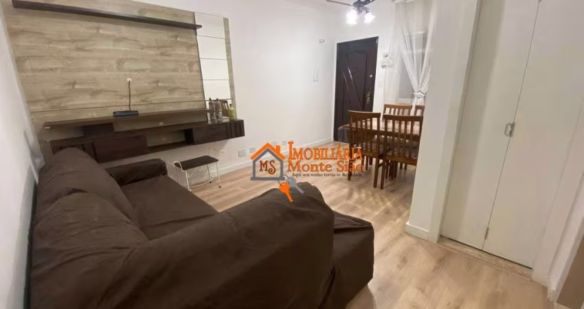 Apartamento com 2 dormitórios à venda, 49 m² por R$ 300.000,00 - Parque Renato Maia - Guarulhos/SP