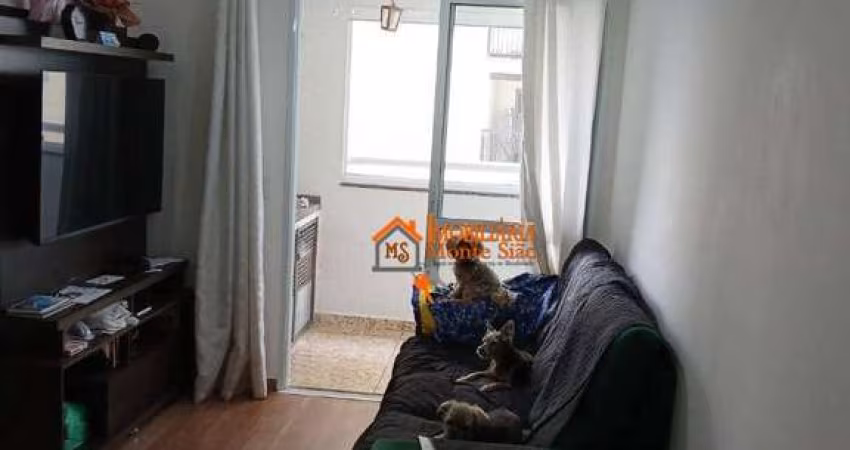 Apartamento com 3 dormitórios à venda, 60 m² por R$ 437.000,00 - Jardim Imperador - Guarulhos/SP