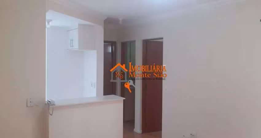 Apartamento com 2 dormitórios à venda, 47 m² por R$ 225.000,00 - Jardim Silvestre - Guarulhos/SP