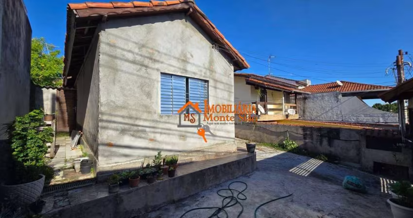 Terreno com 3 casas para investimento  com 5 dormitórios à venda, 250 m² por R$ 742.000 - Jardim Bom Clima - Guarulhos/SP