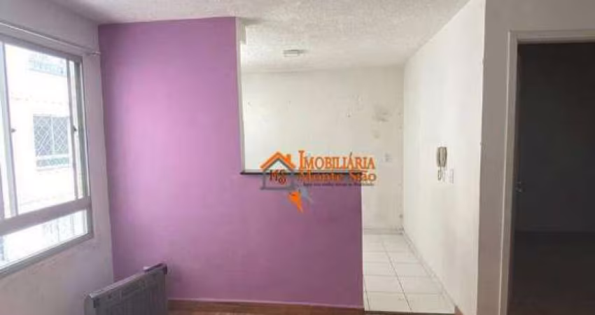 Apartamento com 2 dormitórios à venda, 46 m² por R$ 220.000,00 - Jardim Ansalca - Guarulhos/SP
