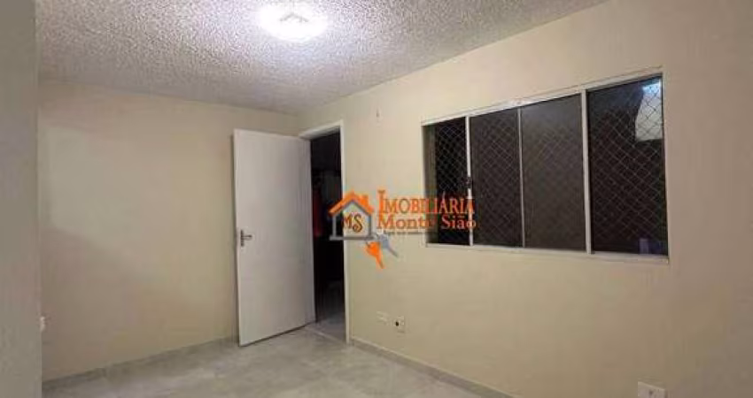 Apartamento com 2 dormitórios à venda, 43 m² por R$ 120.000,00 - Jardim Guilhermino - Guarulhos/SP
