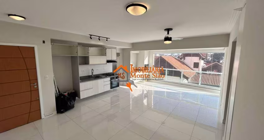Apartamento com 3 dormitórios, 100 m² - venda por R$ 840.950,00 ou aluguel por R$ 4.550,00/mês - Centro - Guarulhos/SP