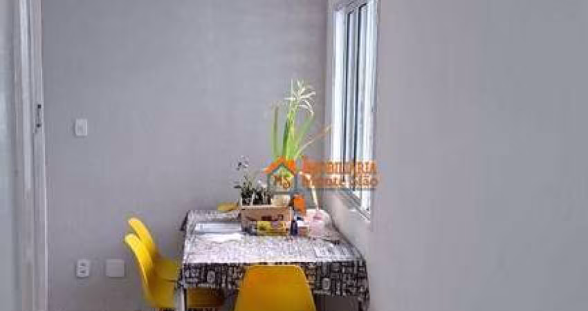 Apartamento com 2 dormitórios para alugar, 48 m² por R$ 1.509,00/mês - Vila Izabel - Guarulhos/SP