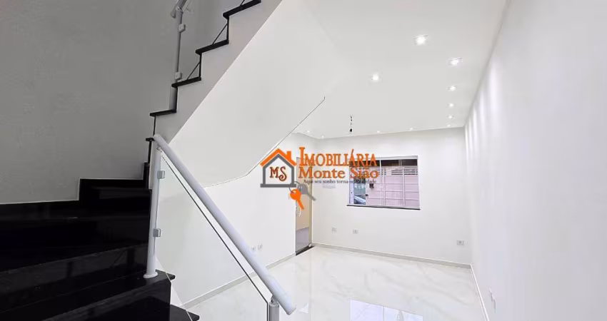 Sobrado com 3 dormitórios à venda, 141 m² por R$ 830.000,00 - Parque Continental I - Guarulhos/SP