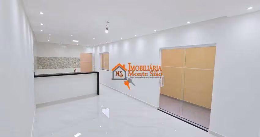 Sobrado com 3 dormitórios à venda, 141 m² por r$ 830.000,00 - parque continental i - guarulhos/sp