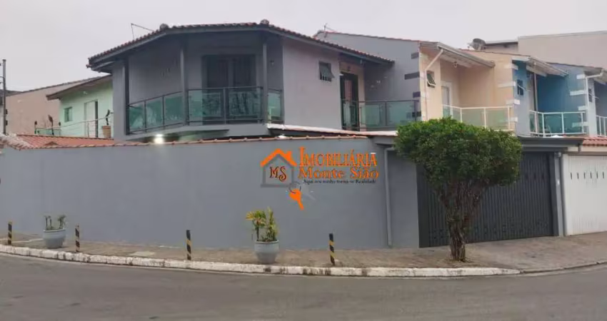 Sobrado com 3 dormitórios à venda, 93 m² por r$ 890.000,00 - picanco - guarulhos/sp