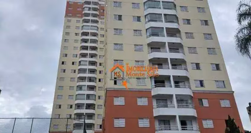 Apartamento com 3 dormitórios à venda, 70 m² por R$ 550.000,00 - Centro - Guarulhos/SP
