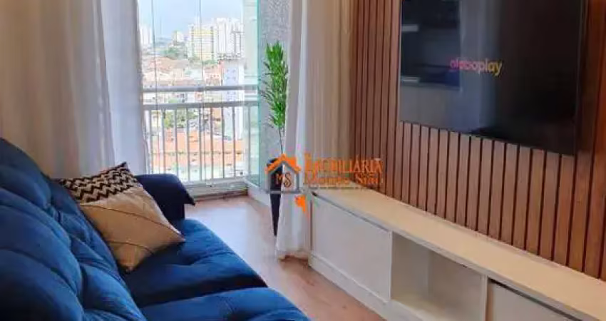 Apartamento com 2 dormitórios à venda, 54 m² por R$ 389.000,00 - Jardim do Papai - Guarulhos/SP