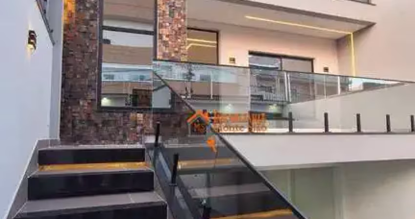 Sobrado com 3 dormitórios à venda, 220 m² por r$ 1.200.000,00 - vila carmela ii - guarulhos/sp