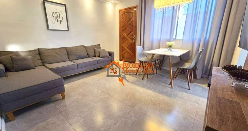 Apartamento com 2 dormitórios à venda, 50 m² por R$ 255.000,00 - Jardim Adriana - Guarulhos/SP