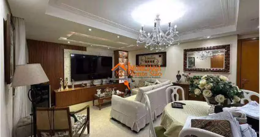 Apartamento com 3 dormitórios à venda, 76 m² por r$ 585.000,00 - jardim nova taboão - guarulhos/sp