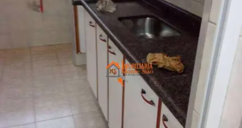 Apartamento com 2 dormitórios à venda, 50 m² por r$ 185.000,00 - parque santo antônio - guarulhos/sp