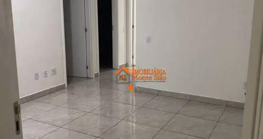Apartamento com 2 dormitórios à venda, 48 m² por r$ 214.000,00 - jardim são domingos - guarulhos/sp