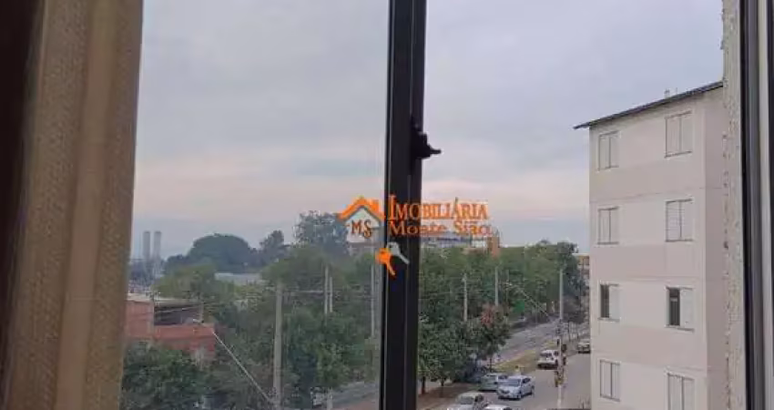 Apartamento com 2 dormitórios à venda, 52 m² por r$ 210.000,00 - pimentas - guarulhos/sp