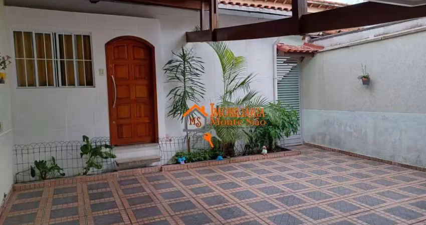 Sobrado com 3 dormitórios à venda, 135 m² por r$ 750.000 - jardim santa clara - guarulhos/sp