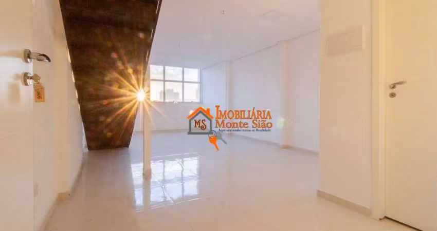 Sala à venda, 66 m² por r$ 553.500,00 - jardim vila galvão - guarulhos/sp