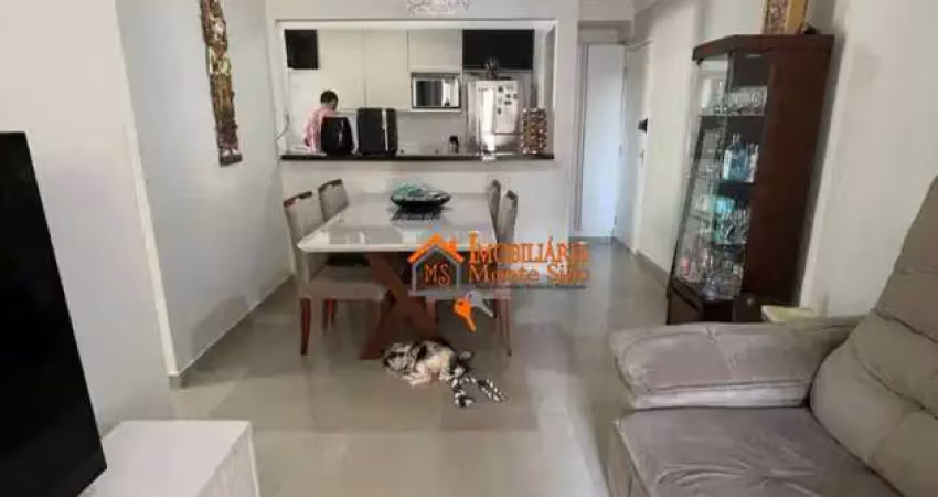 Apartamento com 3 quartos, 1 suíte com sacada, varanda gourmet, vista livre e 2 vagas de garagemà venda, jardim flor da montanha, guarulhos, sp