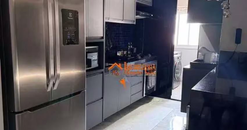 Apartamento com 3 dormitórios à venda, 82 m² por r$ 850.000,00 - vila augusta - guarulhos/sp