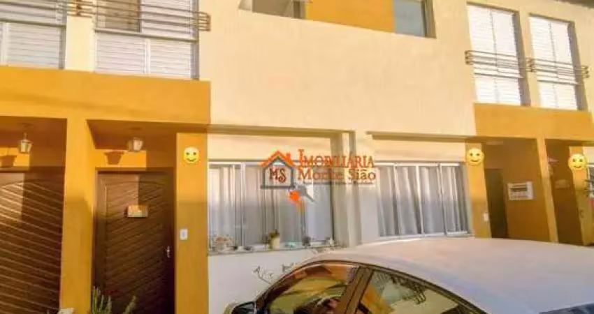 Sobrado com 2 dormitórios à venda, 70 m² por r$ 459.000,00 - jardim flor do campo - guarulhos/sp