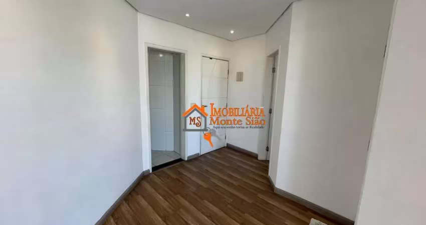 Apartamento com 1 dormitório à venda, 47 m² por r$ 230.000,00 - picanco - guarulhos/sp