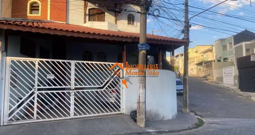 Sobrado com 3 dormitórios à venda, 129 m² por r$ 650.000,00 - vila moreira - guarulhos/sp