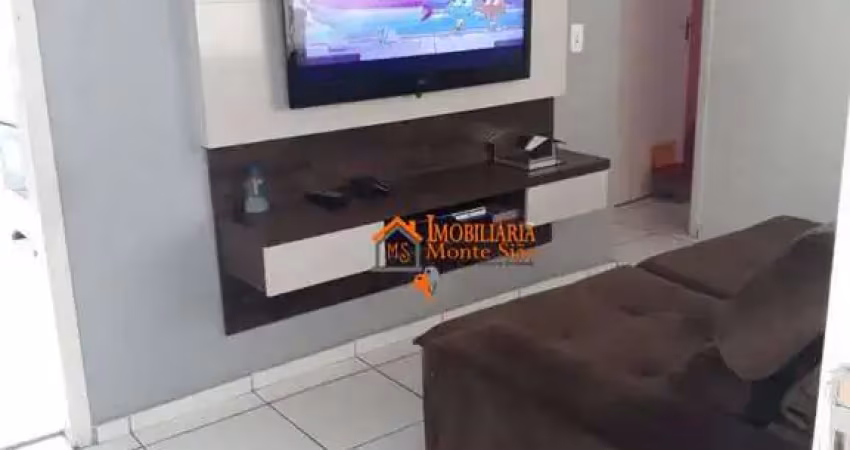 Apartamento com 2 dormitórios à venda por r$ 95.000,00 - jardim guilhermino - guarulhos/sp