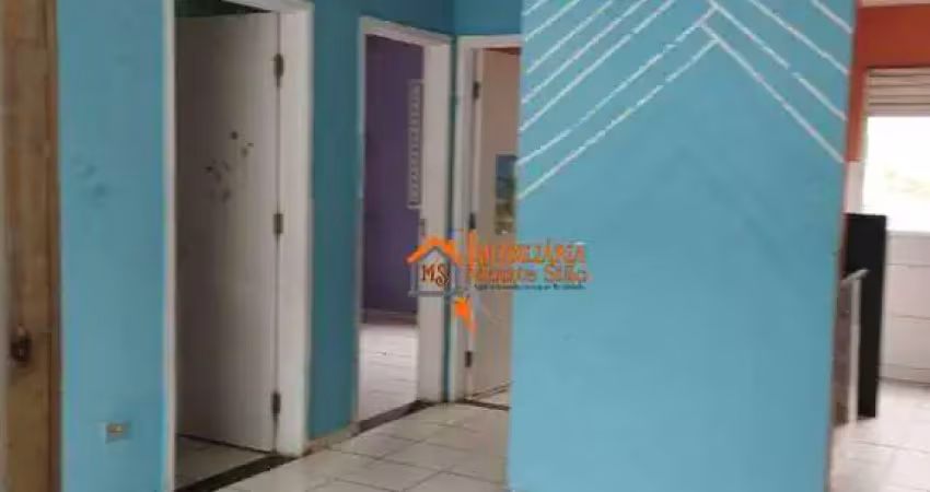 Apartamento com 2 dormitórios à venda, 48 m² por r$ 150.000,00 - vila nova bonsucesso - guarulhos/sp