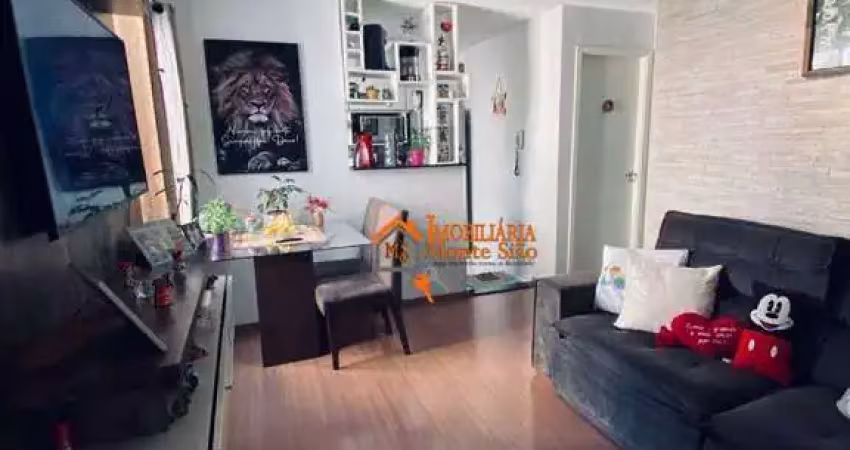 Apartamento com 2 dormitórios à venda, 40 m² por r$ 240.000,00 - vila alzira - guarulhos/sp