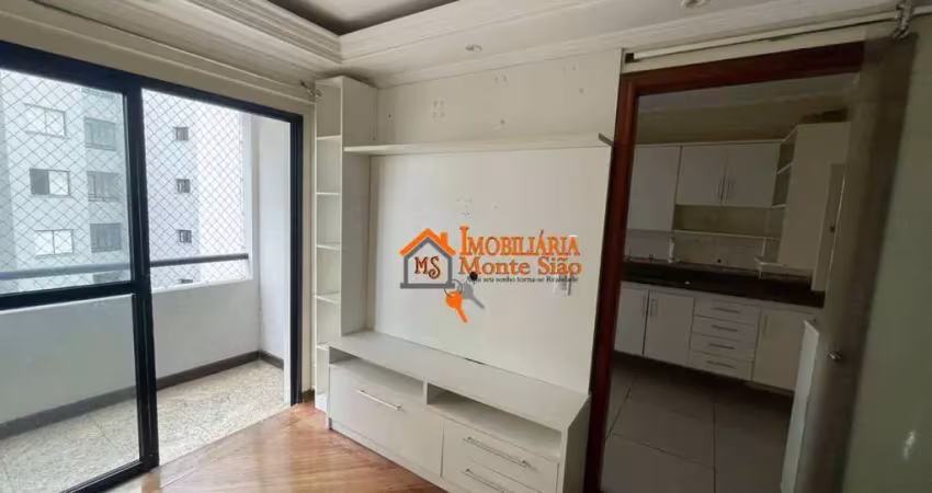 Apartamento com 3 dormitórios para alugar, 70 m² por r$ 3.610,00/mês - vila rosália - guarulhos/sp