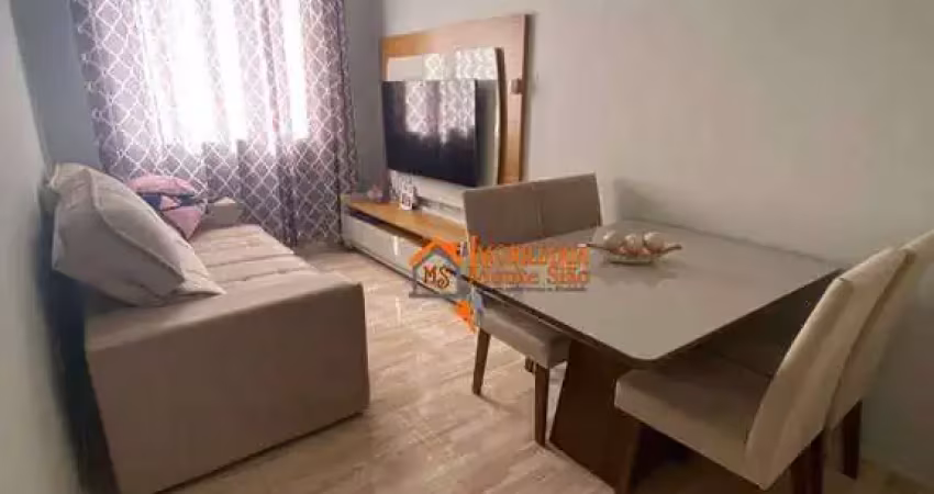 Apartamento com 2 dormitórios à venda, 42 m² por r$ 250.000,00 - jardim nova cidade - guarulhos/sp