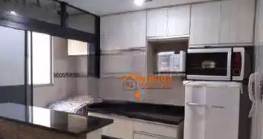 Apartamento com 2 dormitórios à venda, 47 m² por r$ 240.000,00 - vila alzira - guarulhos/sp