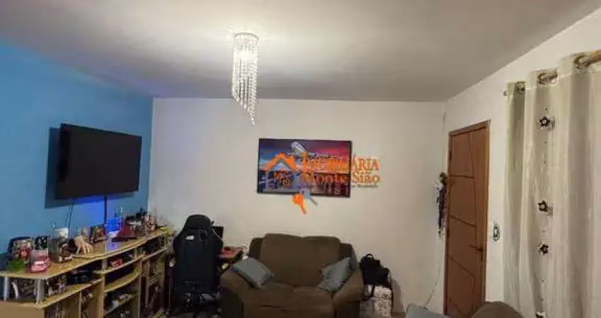 Apartamento com 2 dormitórios à venda, 50 m² por r$ 222.000,00 - jardim valéria - guarulhos/sp