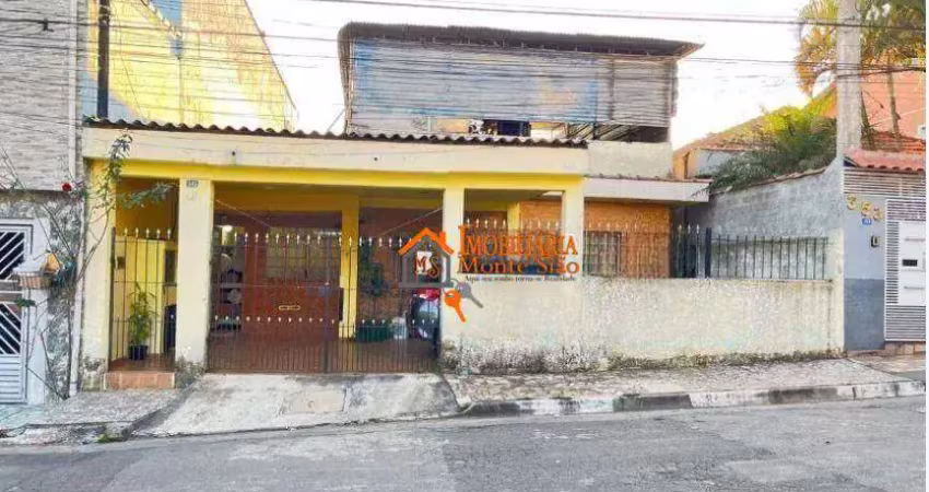 Casa com 3 dormitórios à venda, 250 m² por r$ 468.000,00 - vila paraíso - guarulhos/sp