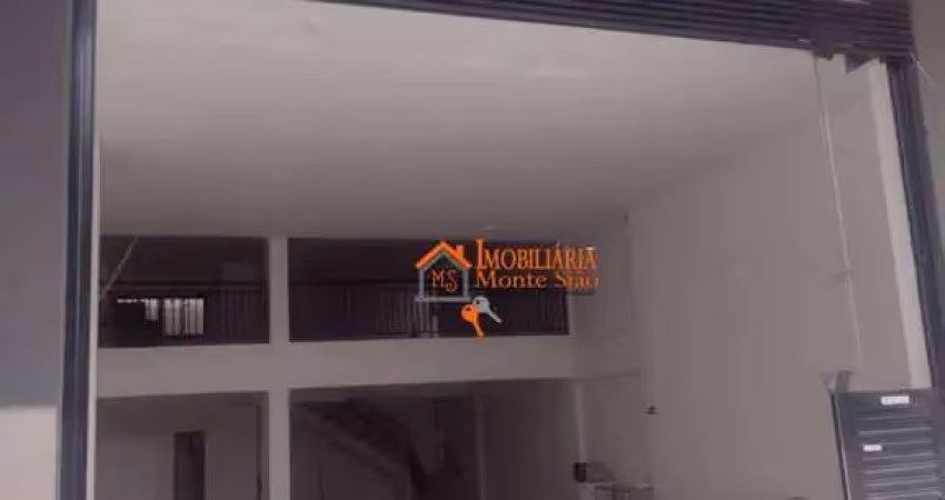Salão para alugar, 250 m² por r$ 8.500,00/mês - vila galvão - guarulhos/sp