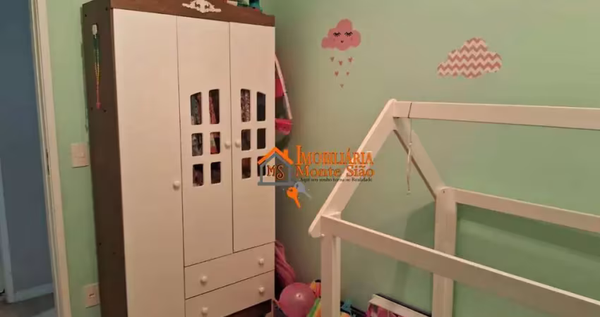 Apartamento com 2 dormitórios à venda, 58 m² por r$ 660.000,00 - jardim flor da montanha - guarulhos/sp